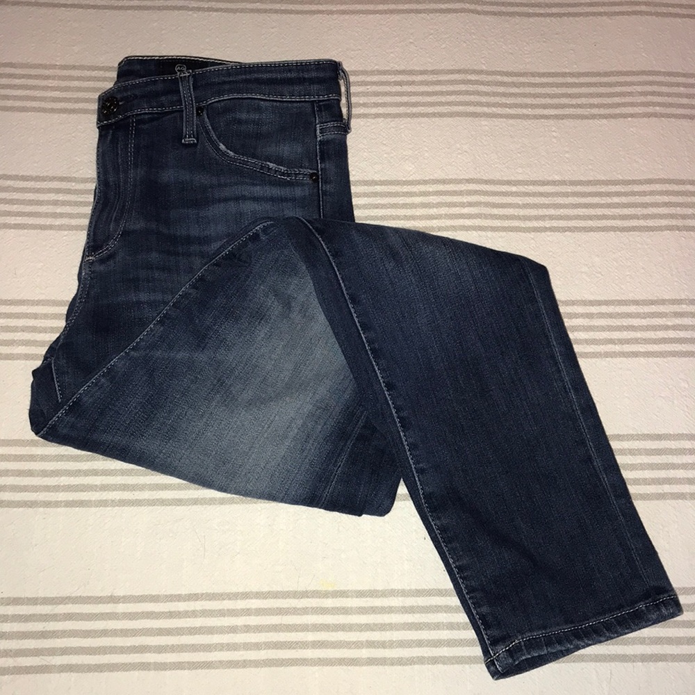 AG the Stevie ankle slim straight ankle jeans